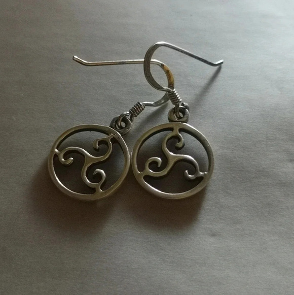 Unique 925 earrings - Picture 1 of 3